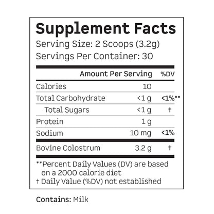 Kion Colostrum | Grass-Fed Bovine | Gut Health and Immune Support | 30 Servings KionBuy Supplements Australia