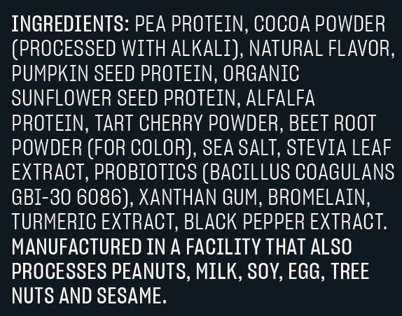 Vega Sport Premium Vegan Protein Powder, Chocolate - 30g Plant Based Protein, 5g BCAA VegaBuy Supplements Australia