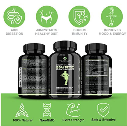 THE ENCLARE NUTRITION Colon Cleanser Detox. Premium 15 Day Fast-Acting Diet Pills THE ENCLARE NUTRITIONBuy Supplements Australia