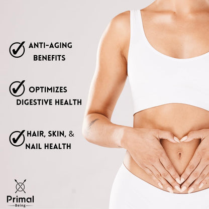 Primal Being Grassfed Beef Colostrum - Supports Immune Function, Gut Health, Hair Primal BeingBuy Supplements Australia