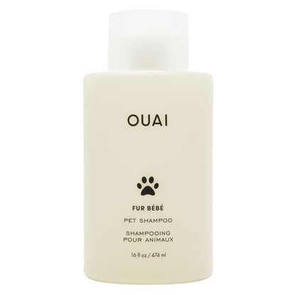 OUAI Fur Bébé Pet Shampoo, Mercer Street Scent - Dog Shampoo and Coat Wash for Hydrating, Cleansing and Adding Shine - Pet Supplies by OUAI (16 Fl Oz) OUAIBuy Supplements Australia