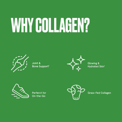 Bulletproof Unflavored Collagen Peptides Powder Packets, Pack of 15, Grass-Fed Collagen BulletproofBuy Supplements Australia