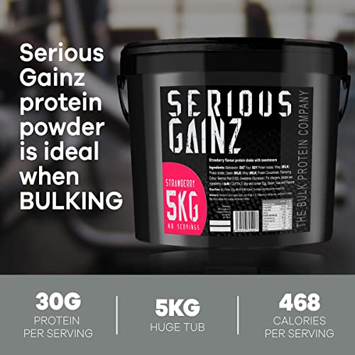 The Bulk Protein Company, SERIOUS GAINZ - Whey Protein Powder - Weight Gain, Mass Gainer The Bulk Protein CompanyBuy Supplements Australia