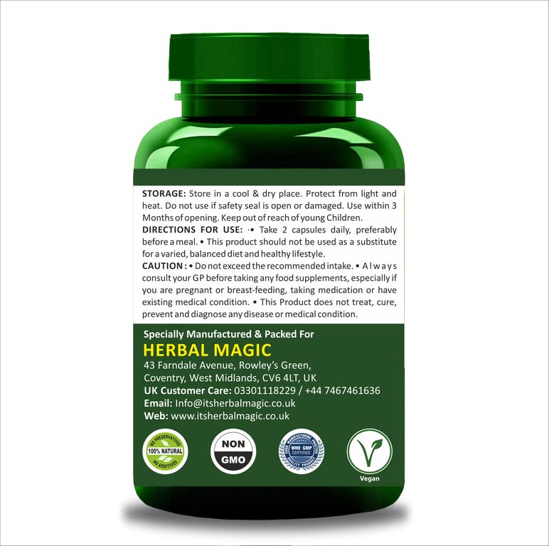 Herbal Magic's Pure & Natural Blend - Collagen Builder Capsules x 60 - Made from 17 Fruits Herbal MagicBuy Supplements Australia