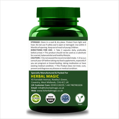 Herbal Magic's Pure & Natural Blend - Collagen Builder Capsules x 60 - Made from 17 Fruits Herbal MagicBuy Supplements Australia
