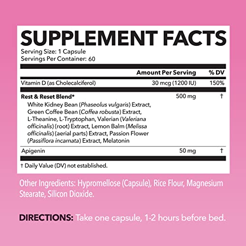 Night Time Fat Burner for Women | Weight Loss and Sleep Support Blend With Apigenin HAVASU NUTRITIONBuy Supplements Australia