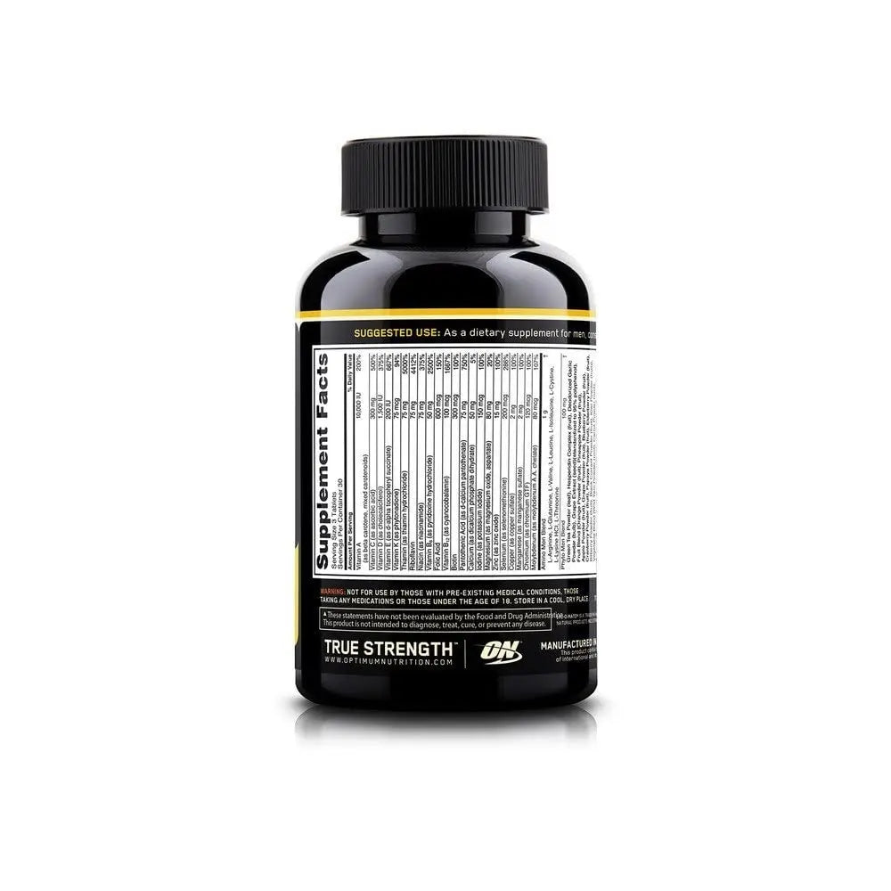 Optimum Nutrition Opti-Men Daily Multivitamin Supplement, 90 Count Optimum Nutrition