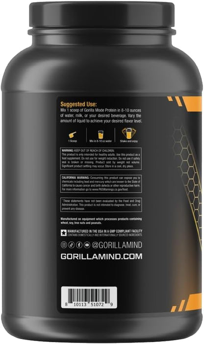 Gorilla Mode Premium Protein - Chocolate Peanut Butter / 24 Grams of Protein/Recover Gorilla MindBuy Supplements Australia