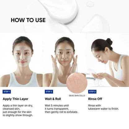 SAYNID MICROBIOME RENEWING CREAM MASK TRIAL KIT, Wash-off Cream, Soft Exfoliating Face Scrub Dead Skin Cells | 4.5g/0.15oz (3EA) SAYNIDBuy Supplements Australia