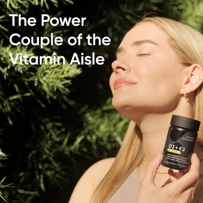 Sports Research Vitamin D3 + K2 with 5000iu of Plant-Based D3 & 100mcg of Vitamin Sports ResearchBuy Supplements Australia