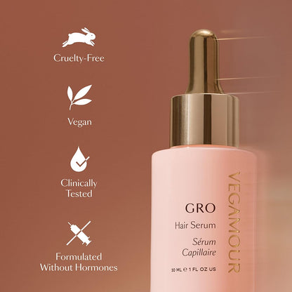 VEGAMOUR GRO Better Duo Includes GRO Hair Serum & GRO Revitalizing Scalp Massager for Thinning Hair VEGAMOURBuy Supplements Australia