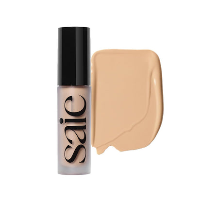 Saie Slip Tint Radiant Cream Concealer & All-Over Face Makeup - Concealer for Dark Circles, Redness & Blemishes - Lightweight Makeup Made with Hydrating Hyaluronic Acid - Shade 7 (0.17 oz) SaieBuy Supplements Australia