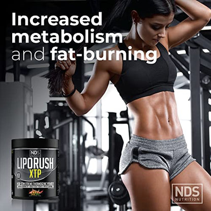 LIPORUSH NDS Nutrition XTP Thermogenic Fat Burner with L-Carnitine - Energy LIPORUSHBuy Supplements Australia