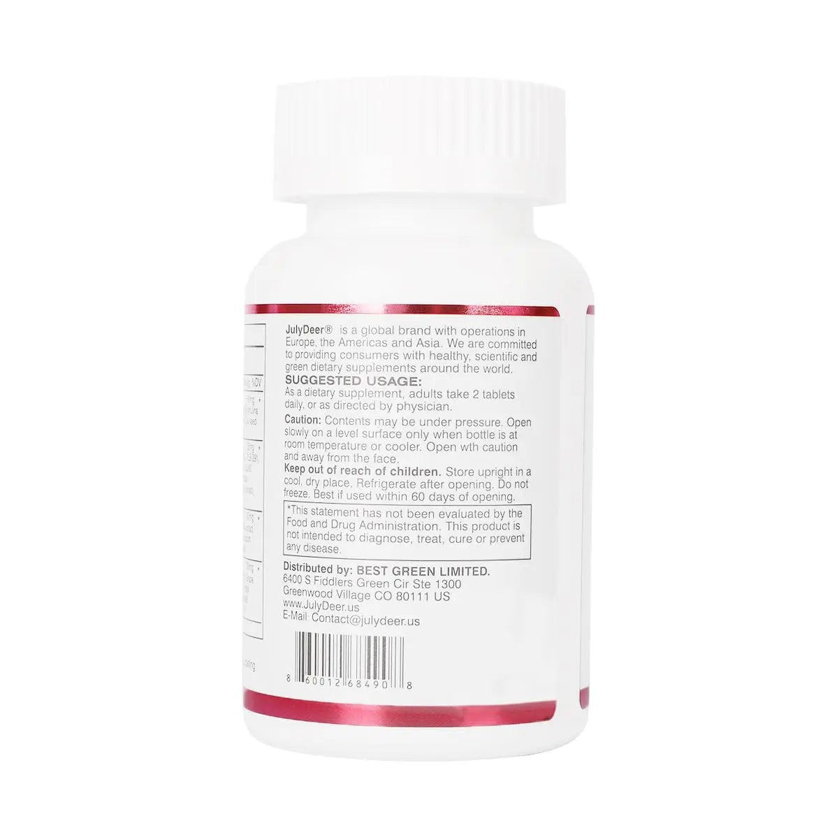 JulyDeer One Daily Tablet Multivitamin for Women - Complete Multimineral with Vitamin A, C, D, E and B-Complex, Zinc & More for Women's Immunity JulyDeer
