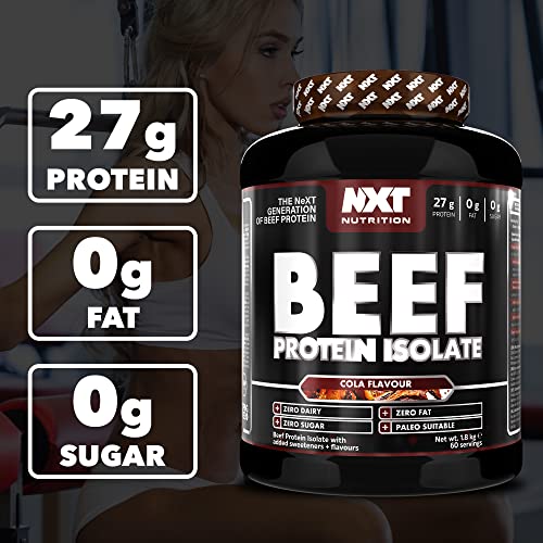 NXT Nutrition Beef Protein Isolate Powder - Protein Powder High in Natural Amino Acids NXT NutritionBuy Supplements Australia