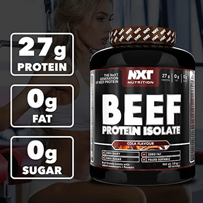 NXT Nutrition Beef Protein Isolate Powder - Protein Powder High in Natural Amino Acids NXT NutritionBuy Supplements Australia