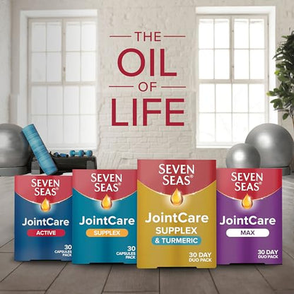 Seven Seas JointCare Supplex & Turmeric, With Glucosamine, Omega-3, Vitamins C and D Seven SeasBuy Supplements Australia