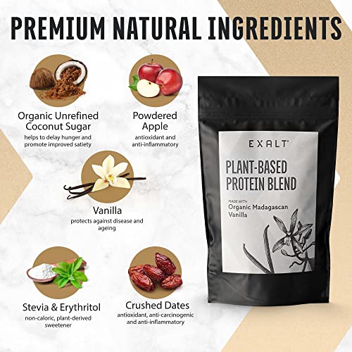 EXALT Vegan Protein Powder - 100% Plant-Based – Gluten Free - Keto Friendly EXALTBuy Supplements Australia