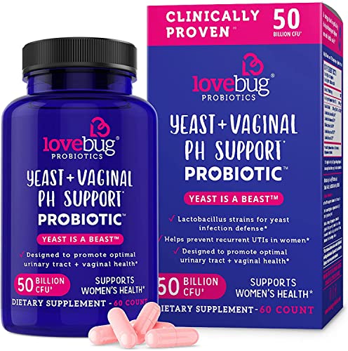 Lovebug Yeast + Vaginal pH Support | Clinically Studied Ingredients for Yeast & UTIs lovebug PROBIOTICSBuy Supplements Australia