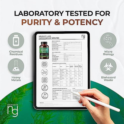 Newgate Labs Marine Collagen 350mg with Hyaluronic Acid, Vitamin C & Vitamin E Newgate LabsBuy Supplements Australia