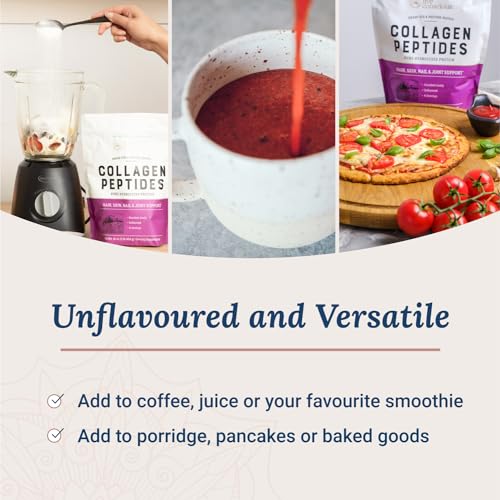 Collagen Peptides Powder - Grass-Fed Hydrolysed Collagen Powder Supplement Live ConsciousBuy Supplements Australia