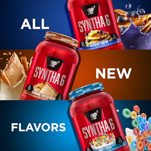BSN SYNTHA-6 Whey Protein Powder, Milk Isolate Protein Powder with Micellar Casein BSNBuy Supplements Australia