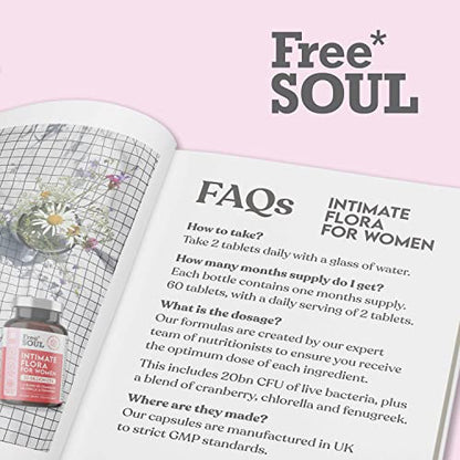 Probiotics for Women - Comprehensive Bio Cultures for Women's Intimate Flora, 20 Billion Free SoulBuy Supplements Australia