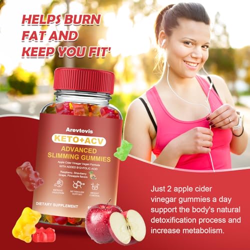 Arevtovis Apple Cider Vinegar Gummies - Boost Energy, Detox & Support Gut Health ACV ArevtovisBuy Supplements Australia