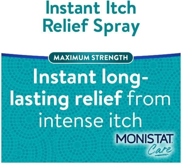 Monistat Instant Itch Relief Spray for Women, Maximum Strength Feminine Itch Care, 2 oz (Pack of 2) MonistatBuy Supplements Australia