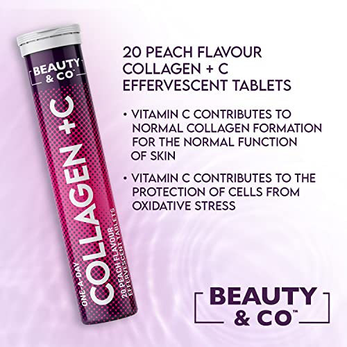 Collagen Effervescent - Marine Collagen & Vitamin C (2 Tubes) Beauty & CoBuy Supplements Australia