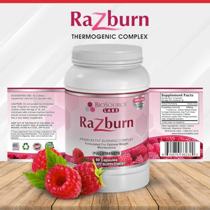 BioSource Labs Razburn – Premium Thermogenic Complex Pills with Natural Ingredients BioSource LabsBuy Supplements Australia