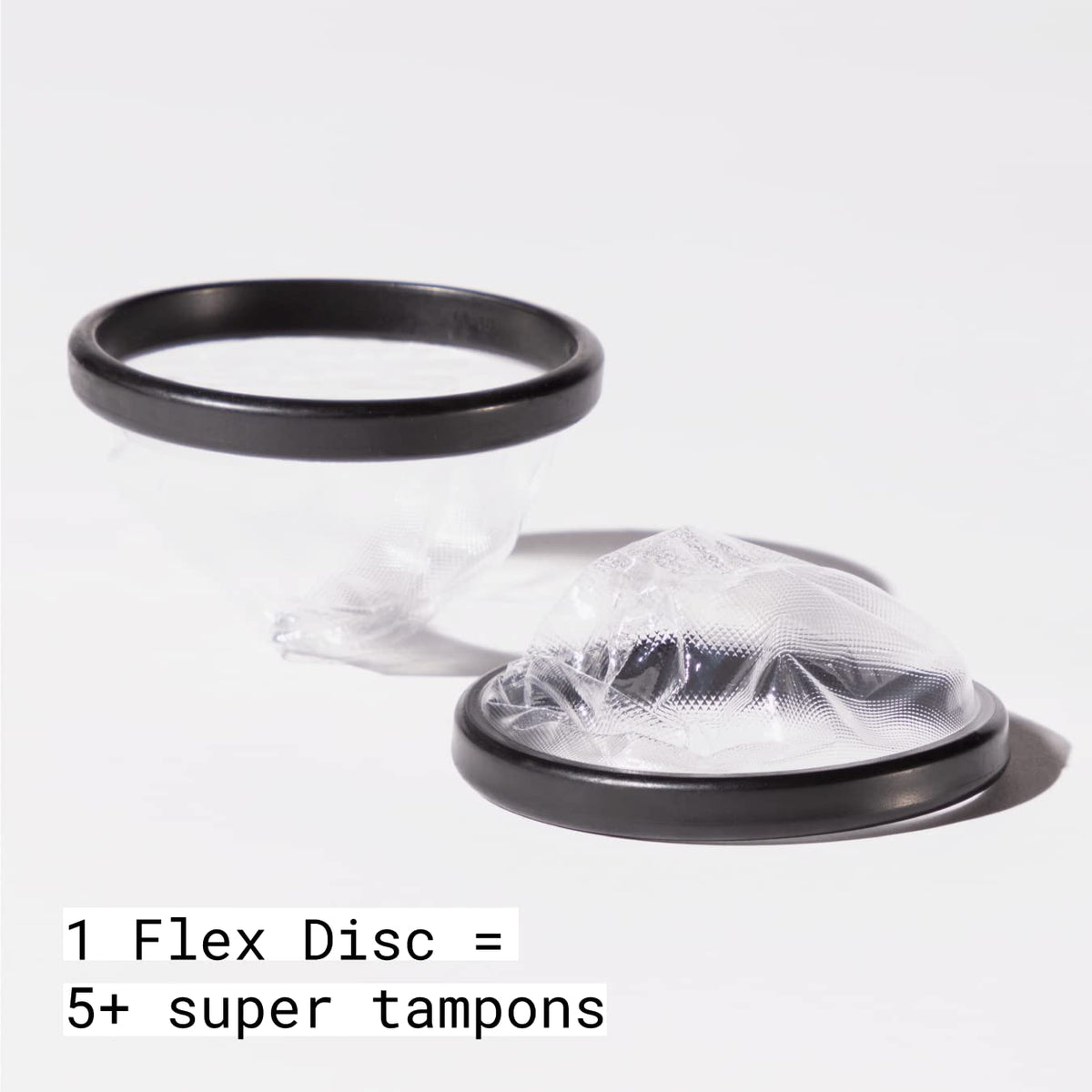 Flex Menstrual Discs | Disposable Period Discs | Reduce Cramps & Dryness | Beginner-Friendly Tampon Alternative | Capacity of 5 Super Tampons | Made in Canada | 12 Count FLEXBuy Supplements Australia