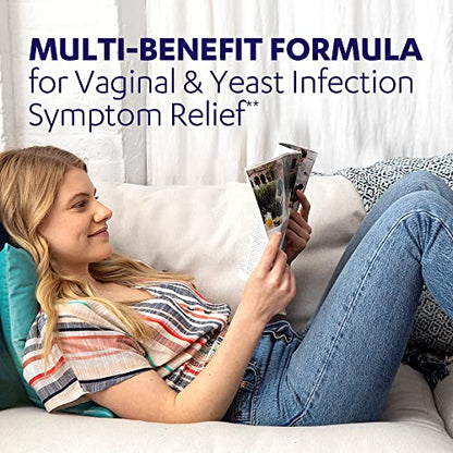 AZO Yeast Plus Dual Relief Tablets, Yeast Infection and Vaginal Symptom Relief, Relieves Itching & Burning AZOBuy Supplements Australia