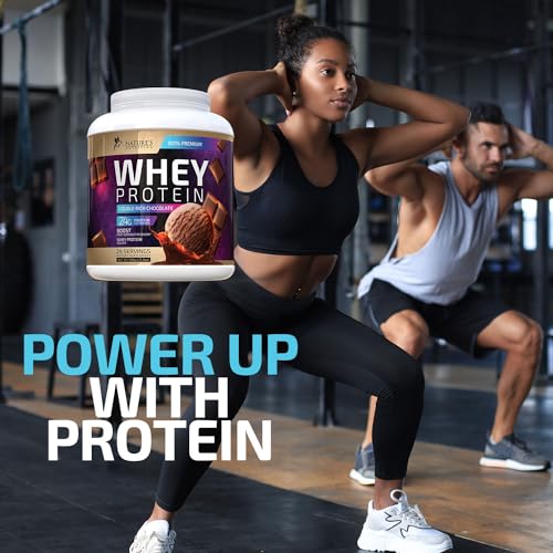 Whey Protein Powder 24g - Chocolate Ice Cream Whey Isolate Protein for Muscle Growth Nature's NutritionBuy Supplements Australia
