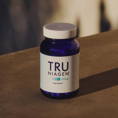 TRU NIAGEN Patented NAD Supplement for Brain Function, Anti Aging & Cell Regeneration, 300mg Niagen, 30 Servings | Supports Cellular Energy, Muscle | Nicotinamide Riboside (NR) Take 1 Daily | 2 Bottle TRU NIAGENBuy Supplements Australia