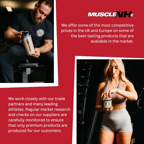 MuscleNh2 Whey Protein Powder Milk Protein, Soy Free, Gluten Free, Naturally Occurring BCAAs MuscleNh2Buy Supplements Australia