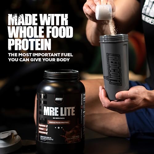 REDCON1 MRE Lite Whole Food Protein Powder, Blueberry Cobbler - Low Carb & Whey REDCON1Buy Supplements Australia