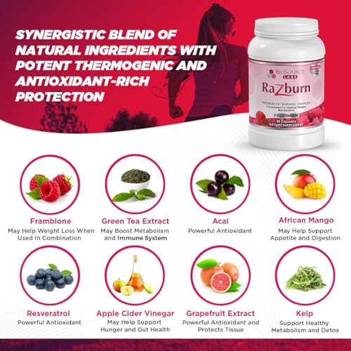 BioSource Labs Razburn – Premium Thermogenic Complex Pills with Natural Ingredients BioSource LabsBuy Supplements Australia