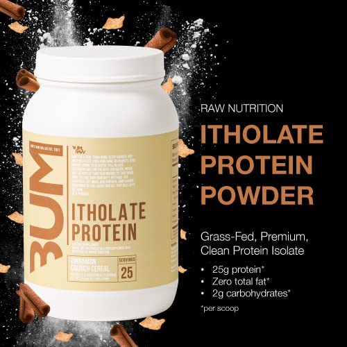 RAW Whey Isolate Protein Powder, Cinnamon Crunch (CBUM Itholate Protein) - 100% Grass RAWBuy Supplements Australia