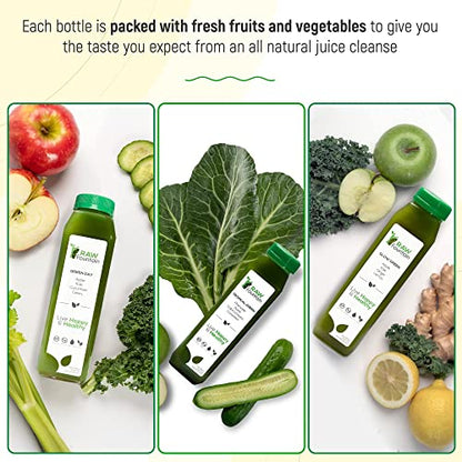 Raw Fountain 7 Day Green Juice Cleanse, All Natural Raw, Vegan Detox, Cold Pressed Raw FountainBuy Supplements Australia