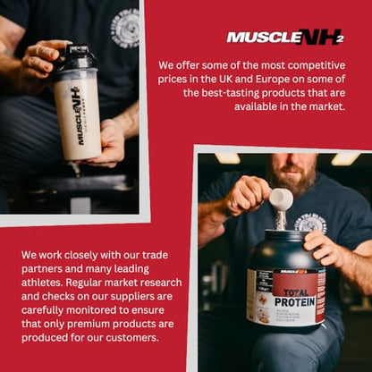 Muscle Nh2 Total Protein, Whey Protein Powder with Creatine Monohydrate and Glutamine Muscle Growth MuscleNh2Buy Supplements Australia