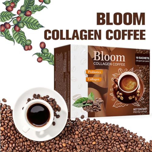 Bloom Collagen Coffee, Collagen Coffee from Japan, Bloom Coffee Collagen HOPASRISEEBuy Supplements Australia