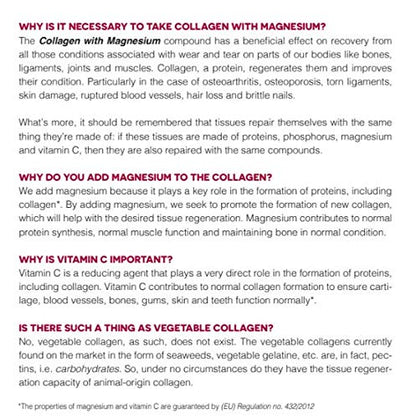 Ana Maria Lajusticia – Collagen with magnesium and vit c – 350 grams (strawberry flavour) Ana María LajusticiaBuy Supplements Australia