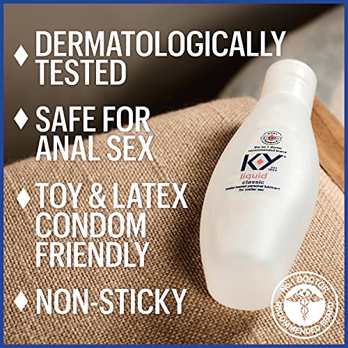 K-Y Liquid Personal Water Based Lubricant, 2.5 oz K-YBuy Supplements Australia