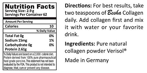 Verisol Collagen Bioactive Peptides (Natural Collagen Powder) Made in Germany BESHA INCBuy Supplements Australia