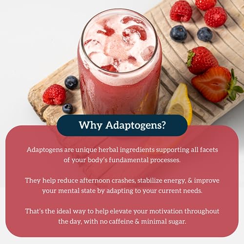 Organifi Red Juice - Vegan Energy Powder - Berry-Flavored Adaptogen Drink - Caffeine OrganifiBuy Supplements Australia