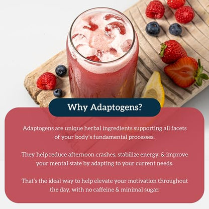 Organifi Red Juice - Vegan Energy Powder - Berry-Flavored Adaptogen Drink - Caffeine OrganifiBuy Supplements Australia