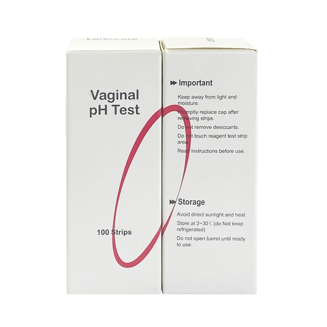 Vaginal pH Test -100 Strips BV Test Kit at Home for Women Feminine pH Test, Value Pack Monitor My StoreBuy Supplements Australia