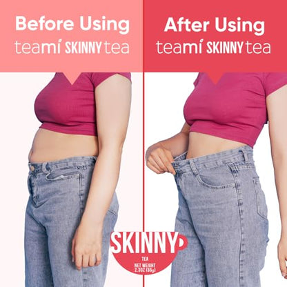 Teami Skinny Tea Supports Slimming and Colon Cleanse - Natural Detox Tea Helps TeamiBuy Supplements Australia