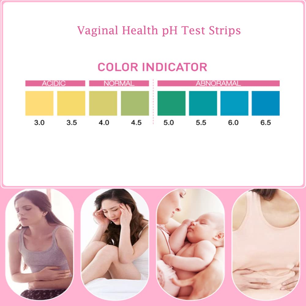 Colilove Vaginal Health PH Test Strips (50cnt) Feminine Vaginal PH Balance Test Strips Monitor ColiloveBuy Supplements Australia